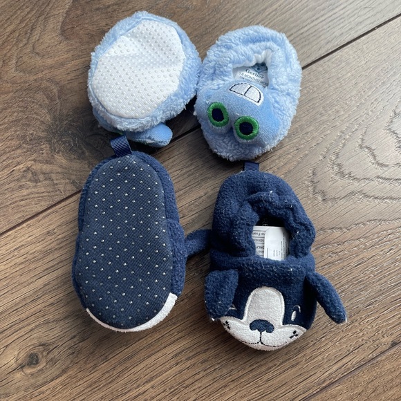 Two Pairs of Slippers for Babies (0-6 months) - Picture 2 of 3
